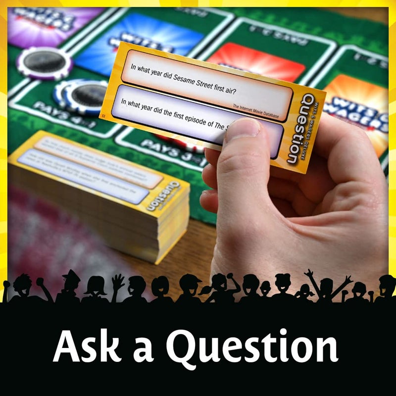 North Star Games Wits & Wagers Deluxe Board Game by North Star Games - Award Winning Trivia Game - 4+ Players - Ultimate Party Game for Family, Teens and Adults. - Image 3