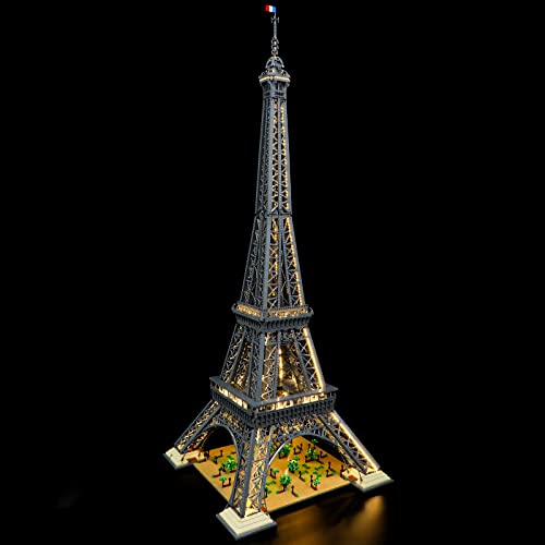 BRIKSMAX Led Lighting Kit for LEGO10307 Eiffel Tower Compatible with Lego Architecture Building Blocks Model Not Include Lego Set - Image 5