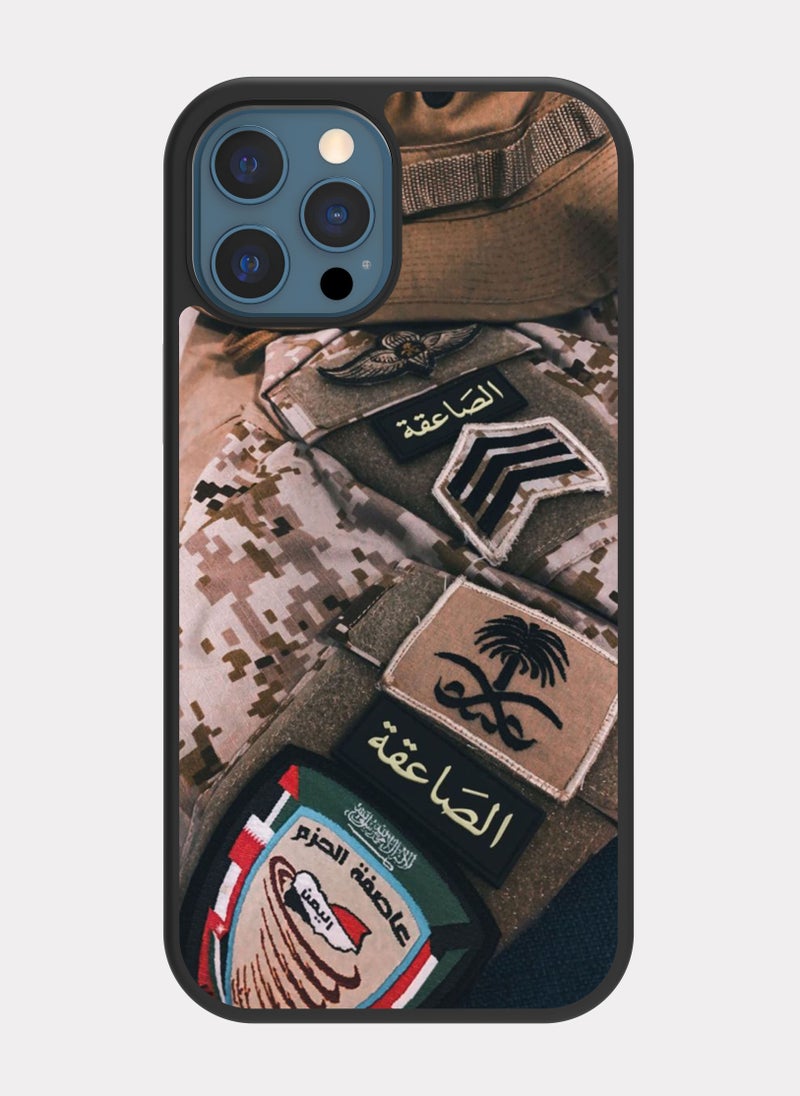 PXLAAT iPhone 12 Pro Max case cover Saudi Soldier Uniform - Image 1
