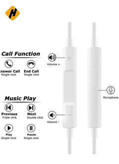 HuHa Type C Earphone Connector(Built-in Microphone & Volume Control) in-Ear Stereo Headphone/Headset Compatible with Samsung,OnePlus,Moto,Honor,iPad Air,MacBook Air & Pro  - Image 5
