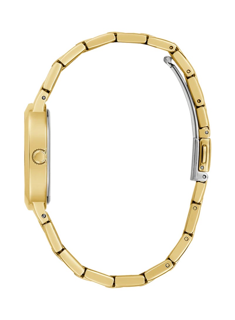 GUESS Women's Analog Quartz Stainless Steel Gold Case Watch GW0600L2 - 32mm - Image 3