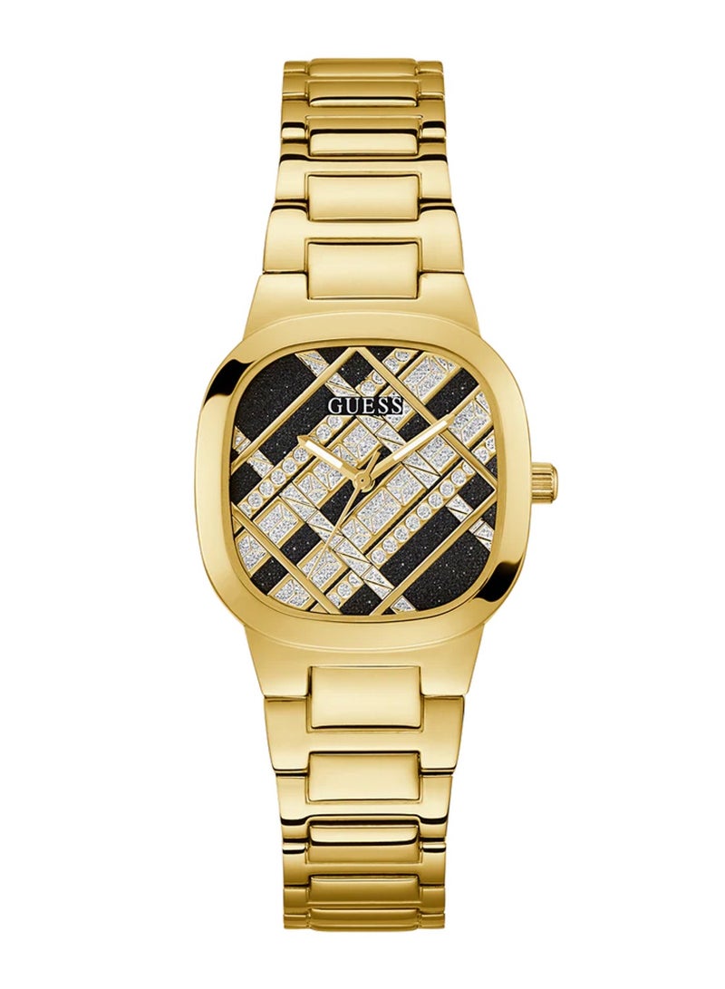 GUESS Women's Analog Quartz Stainless Steel Gold Case Watch GW0600L2 - 32mm - Image 1