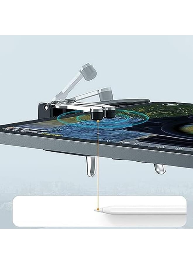 وحدة تحكم ألعاب الهاتف المحمول لجهاز Ipad Tablet، لوحة ألعاب تبريد أشباه الموصلات، لوحة ألعاب بستة أصابع، زر تصويب، لوحة ألعاب لـ Pubg Fortnite، سكاكين Out Call Of Duty - Image 4