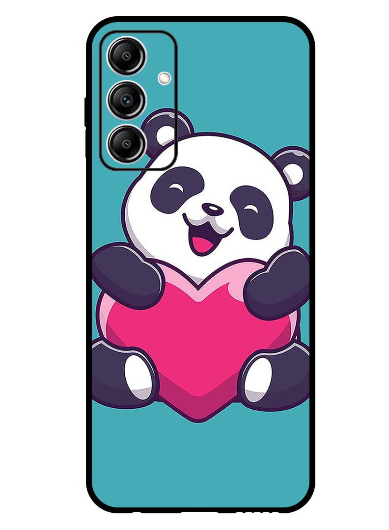 Theodor Protective Case Anti Scratch Shock Proof Bumper Cover For Samsung Galaxy A55 Heart Panda - Image 1