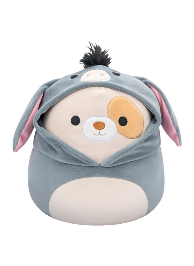 Squishmallows - لعبة هاريس الكلب البني بطول 12 بوصة بملابس جيسون، لعبة كيللي تو المرخصة رسميًا، لعبة ناعمة ملونة، هدية للأطفال، الفتيات والفتيان، لعبة قابلة للغسل والمطاط بألوان متعددة لجميع الأعمار - Image 1