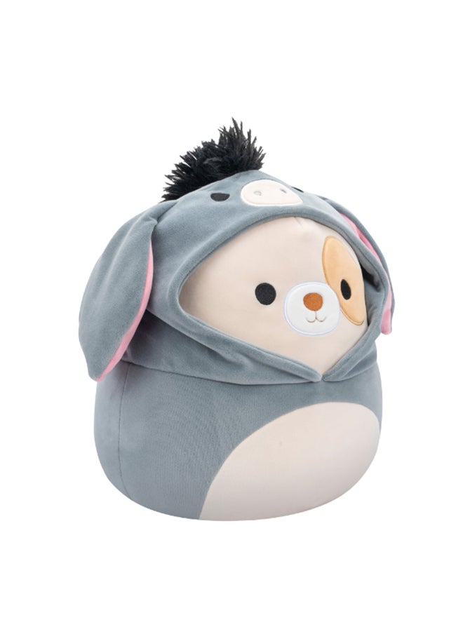Squishmallows - لعبة هاريس الكلب البني بطول 12 بوصة بملابس جيسون، لعبة كيللي تو المرخصة رسميًا، لعبة ناعمة ملونة، هدية للأطفال، الفتيات والفتيان، لعبة قابلة للغسل والمطاط بألوان متعددة لجميع الأعمار - Image 1