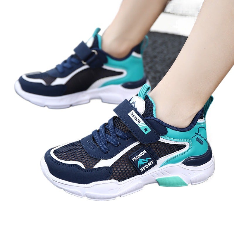 Children'S Shoes Boys Sandals Summer Children'S Sports Running Shoes Large Children'S Mesh Breathable Beach Shoes - Image 5