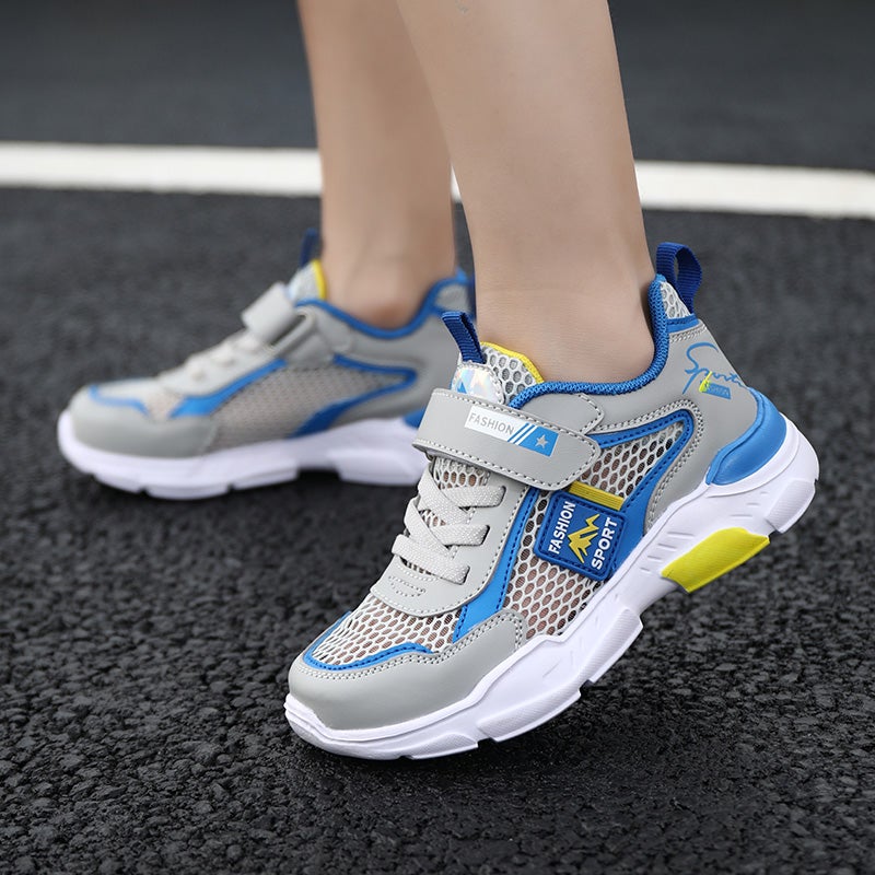 Children'S Shoes Boys Sandals Summer Children'S Sports Running Shoes Large Children'S Mesh Breathable Beach Shoes - Image 3