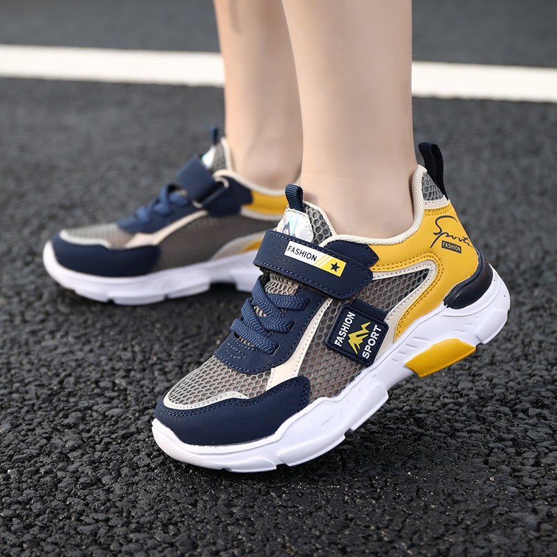 Children'S Shoes Boys Sandals Summer Children'S Sports Running Shoes Large Children'S Mesh Breathable Beach Shoes - Image 4