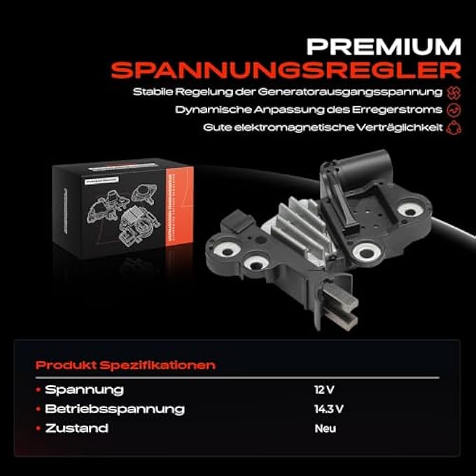 Frankberg Generator Regulator Regulator Alternator Replace# A0031546806 - Image 4