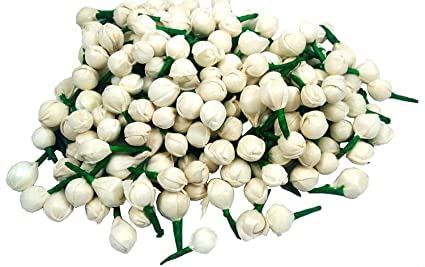 DeLush Design Artificial Beautiful Mini Small Tiny Flowers White 500 Pieces - Image 1
