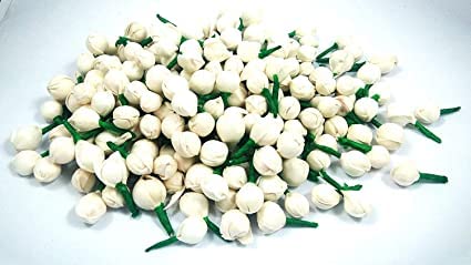DeLush Design Artificial Beautiful Mini Small Tiny Flowers White 500 Pieces - Image 2