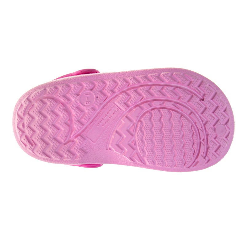 Josmo Kids Minnie Mouse Clog Sandal Waterproof Slip-On Slides for Girls - Minnie Closed Toe Clogs with Backstrap - Pink (Size 9-10 Toddler) - Image 4