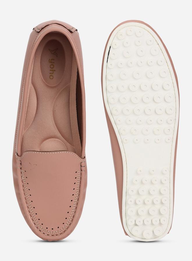 YOHO Pink Bliss Slip On Cushioned Loafers - Image 3
