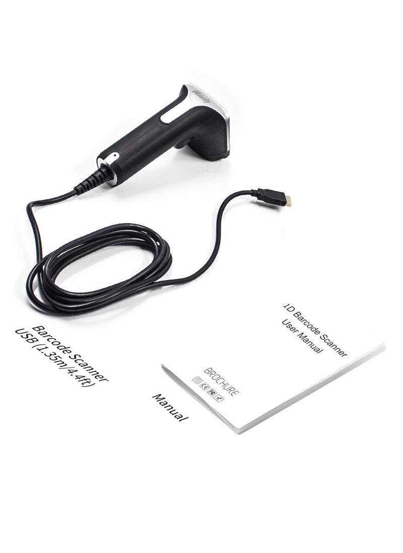 EUROMAX 1D USB Barcode Scanner  - Image 5