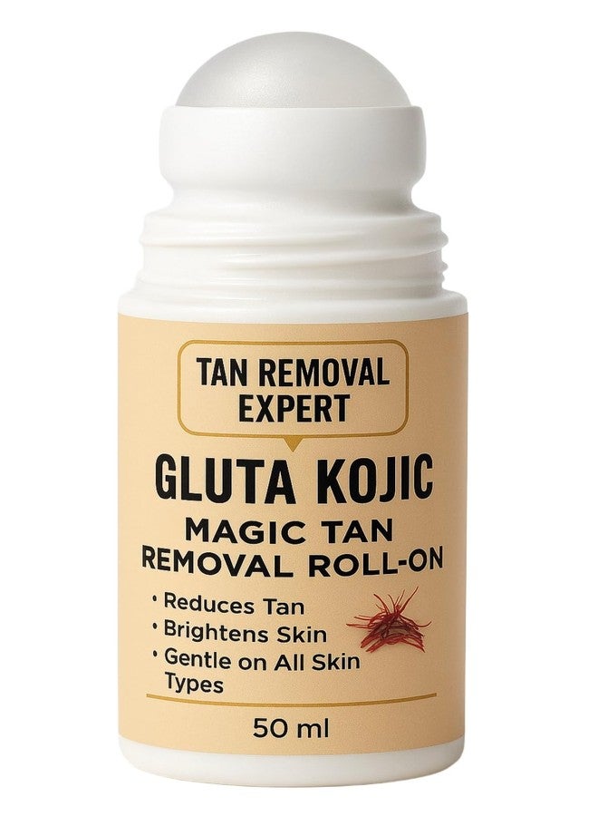 Instant Tan Removal Roll-On for Face & Body | Brightens Dull, Tanned Skin Instantly | Easy-to-Use Roll-On Formula for Even Glow | Travel-Friendly, Non-Sticky, Quick Absorbing Skin Brightener (REGULER) - Image 1