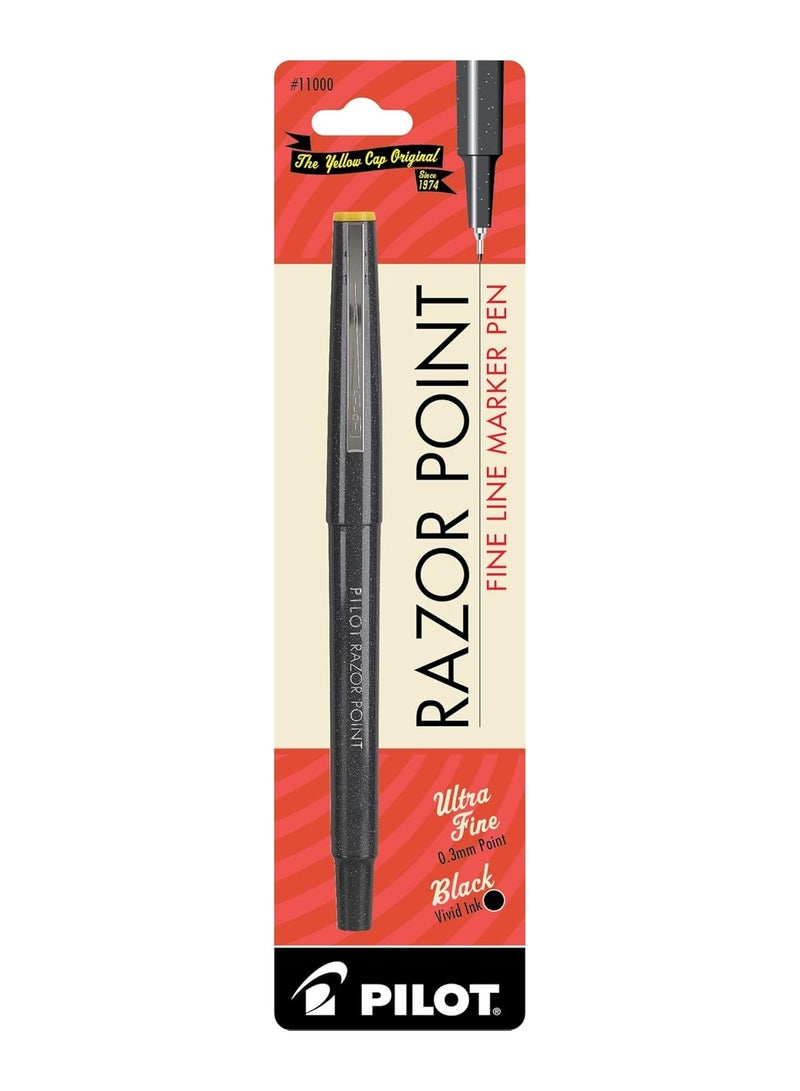 PILOT أقلام ماركر بيلاط ريزور بوينت، قلم فردي ذو نقطة دقيقة جداً - Image 1