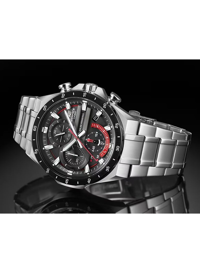 Casio Analog Black Dial Men's Watch-EQS-920DB-1AVUDF - Image 2