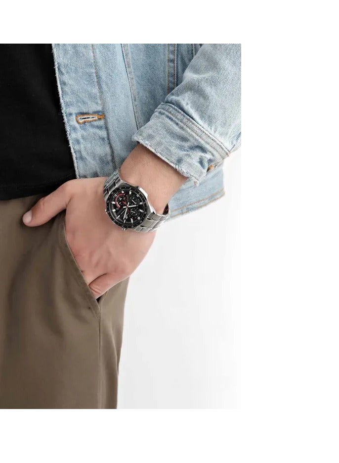 Casio Analog Black Dial Men's Watch-EQS-920DB-1AVUDF - Image 3