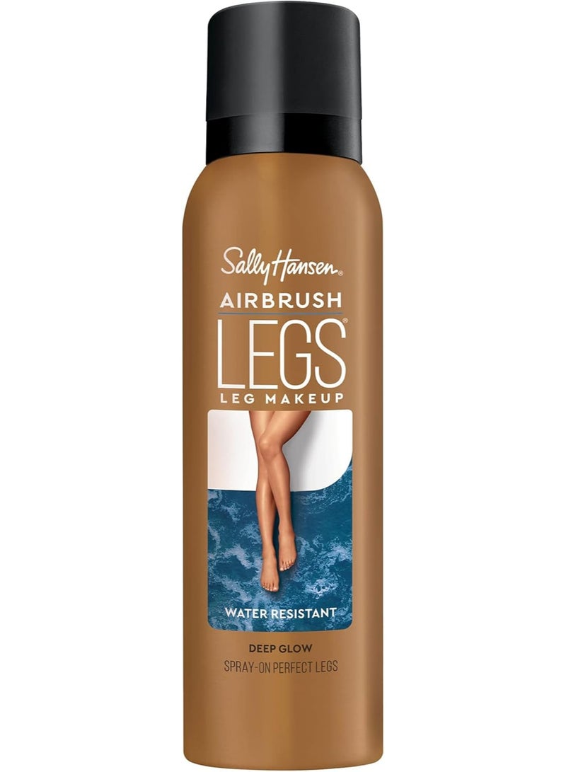 Sally Hansen Airbrush Legs, Leg Makeup, Deep glow, 4.4 oz - 124.7 g - Image 1