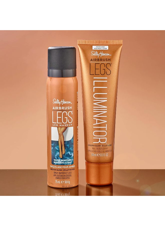 Sally Hansen Airbrush Legs, Leg Makeup, Deep glow, 4.4 oz - 124.7 g - Image 3
