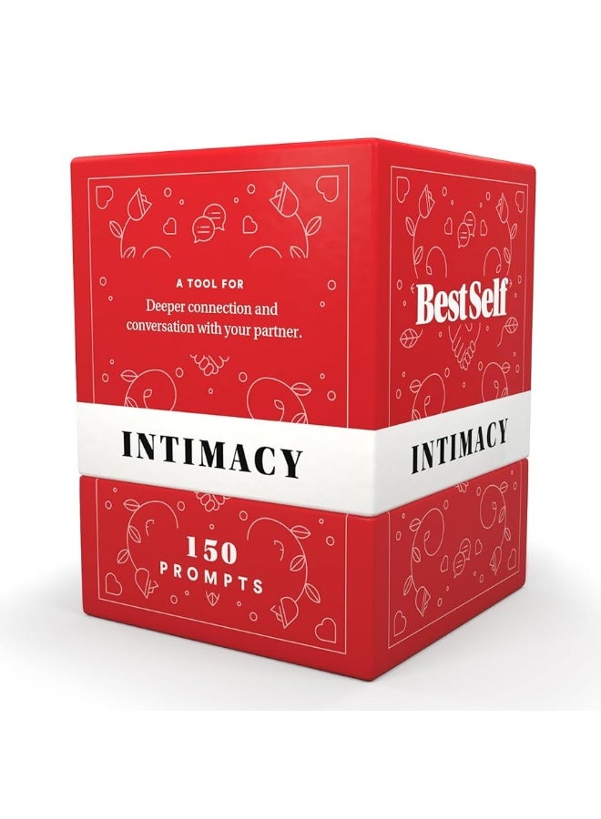 BestSelf Co. BestSelf Intimacy Deck 150 Relationship Building Conversation Cards Starters Couples Games, Meaningful Couples Card Game - Romantic Couples Strengthen Relationship Cards, and Questions for Couples - Image 1