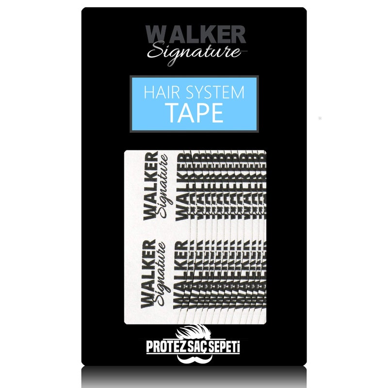 Walker Tape Signature Tape Contour Shape C 36-pcs = 1 Pack Sig C Matte 3/4" Wide X 3 Inch Long - Image 1
