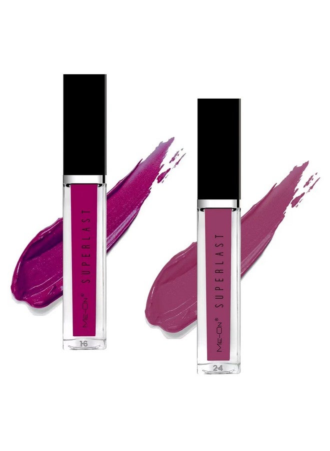 ME-ON Superlast Lip Gloss (Shade 16 & 24)
