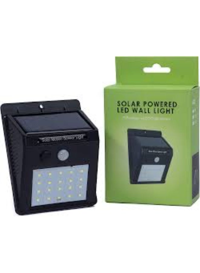 CL-2566 مصباح حائط يعمل بالطاقة الشمسية مع مستشعر حركة ومصباح أمامي ومصابيح جانبية مزدوجة للإضاءة الأمنية الخارجية - Image 5