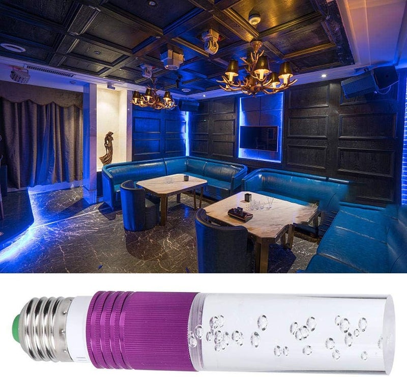 كلاراكو مصباح إضاءة متغير اللون RGB من Klarako بقدرة 3 وات وAC85-265V مع جهاز تحكم عن بعد، مصباح جو صغير الحجم للحفلات والمهرجانات وحفلات الزفاف (أرجواني) - Image 4