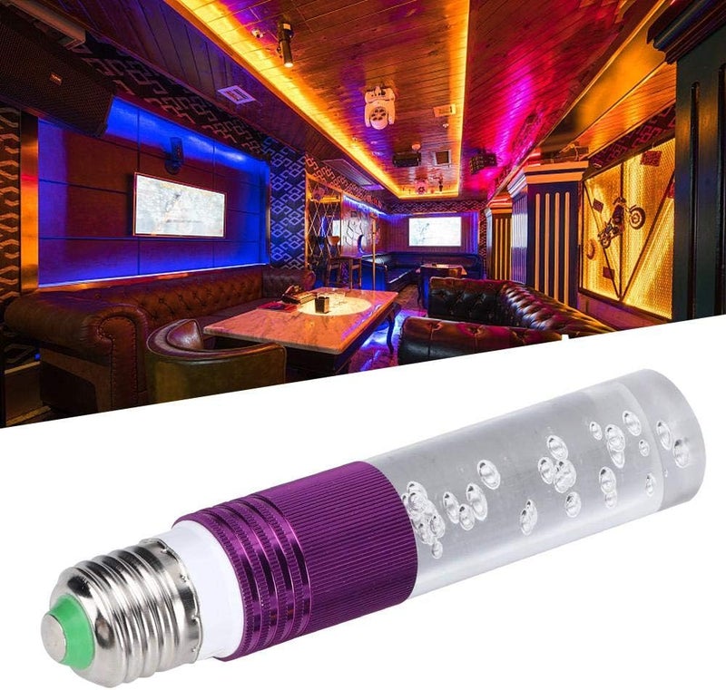 كلاراكو مصباح إضاءة متغير اللون RGB من Klarako بقدرة 3 وات وAC85-265V مع جهاز تحكم عن بعد، مصباح جو صغير الحجم للحفلات والمهرجانات وحفلات الزفاف (أرجواني) - Image 5