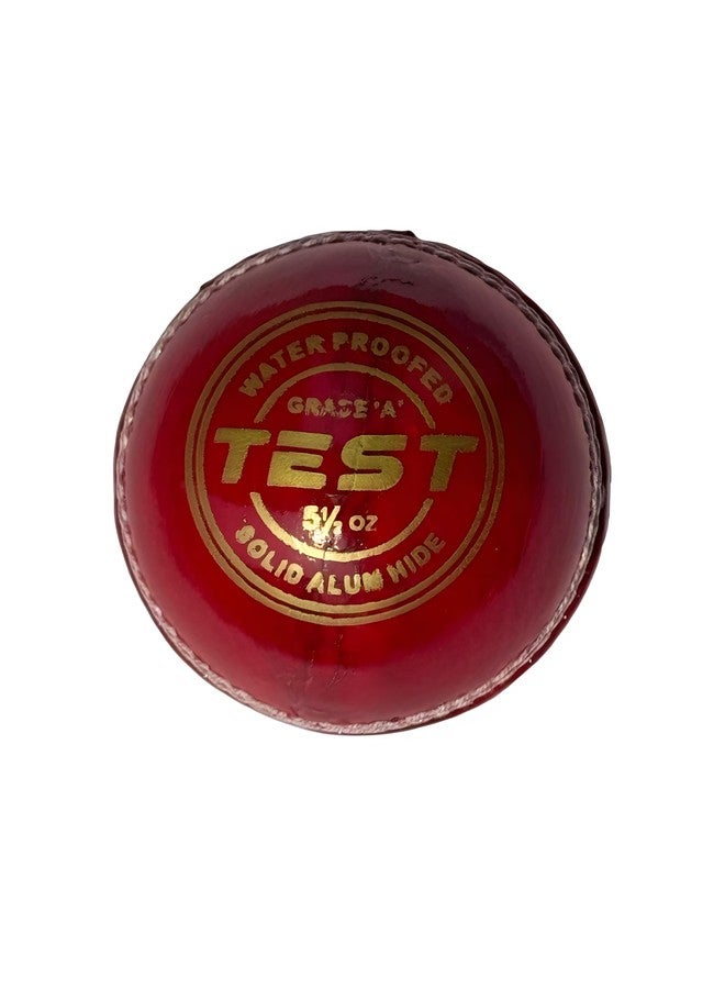 SELF BELIEVE Test Cricket Leather Ball,Four Peice,Red, Standard Size for Test Cricket,Pack of 2 - Image 3