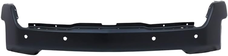 VGAAB بمبر أمامي معدني أسود مع فتحة حساسات لسيارة سيلفرادو 2019-2021 بديل بعد السوق - Image 1