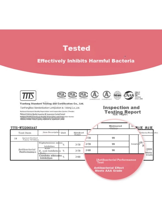 Top melon Dingguagua Girls' Cotton Antibacterial Breathable Triangle Underwear Shorts For Children 6833 120 - Image 2