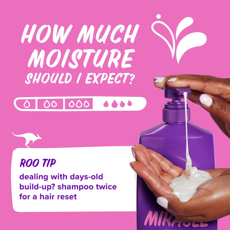 Aussie Total Miracle with Apricot & Macadamia Oil, Paraben Free Shampoo, 26.2 fl oz Pack of 4 - Image 5