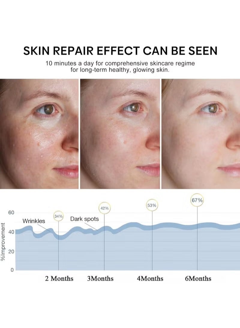 jingpin LED 7-Color Light Therapy Collagen Mask – Anti-Acne & Brightening / Rejuvenation & Anti-Aging / Multi-Effect Repair - Image 4