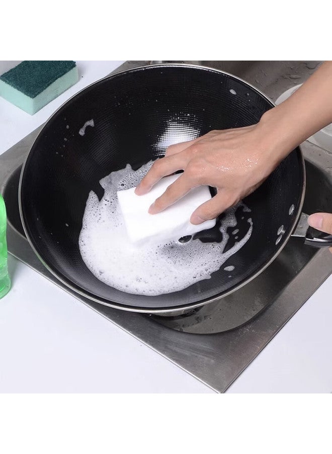 Pinyu Nano Sponge Magic Eraser, High-density Kitchen Dish Scrubber, Pot Cleaning Tool, Non-stick Cleaning Cloth, Oil-resistant Magic Eraser - Image 3