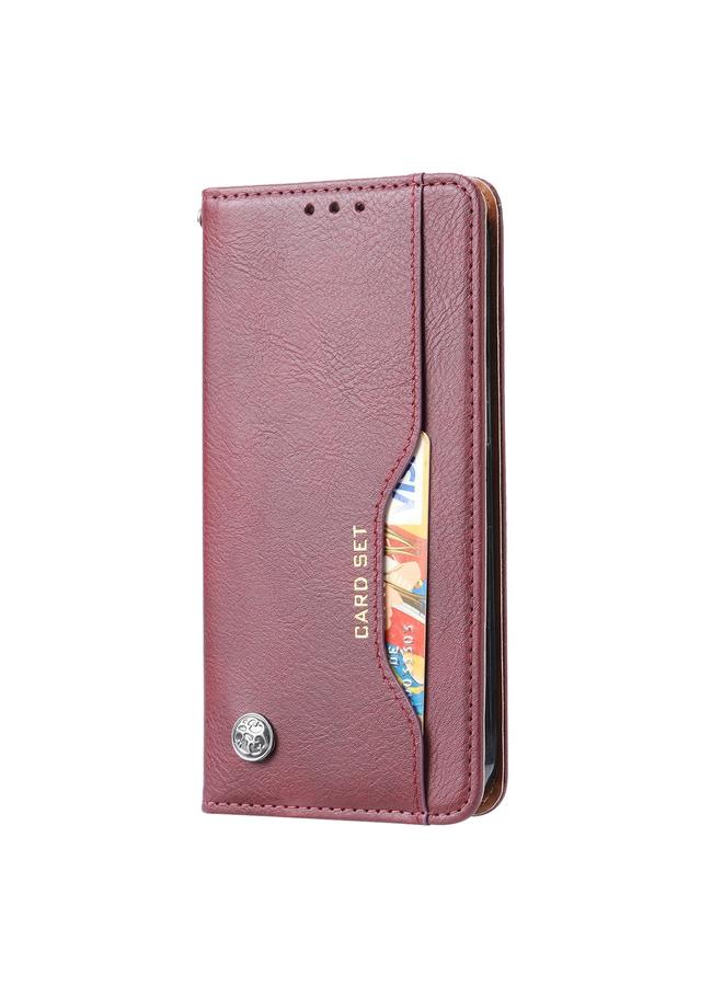 S-TOP Case For iPhone 15 Knead Skin Texture Flip Leather Phone Case - Image 2