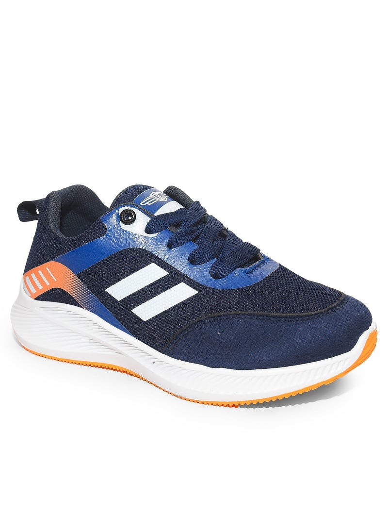 Desert - Women's Sportive Knit Sneakers – Stylish Printed Design - Image 1
