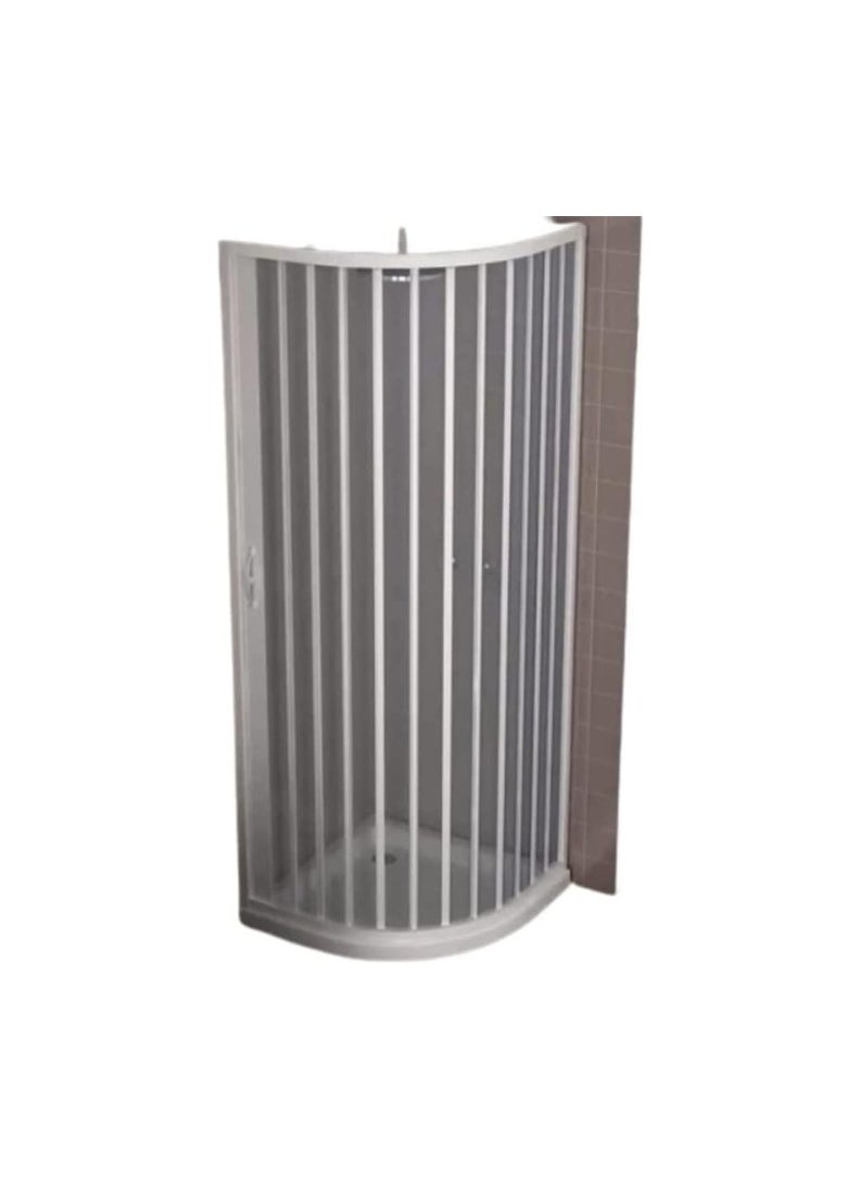 KNP KNP Pvc Sliding Folding Door (185cm X 100cm) is a space-saving, stylish, and durable door solution, perfect for homes, offices, and commercial spaces.  - Image 1