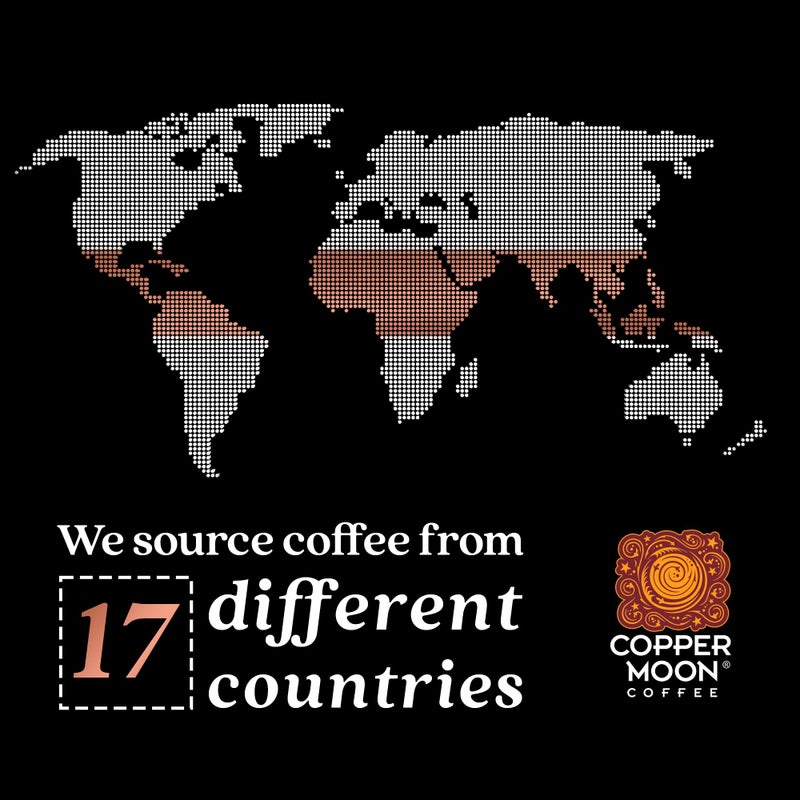 Copper Moon Dark Roast Whole Bean Coffee, Rainforest Reserve Organic Blend, 2 Lb - Image 3