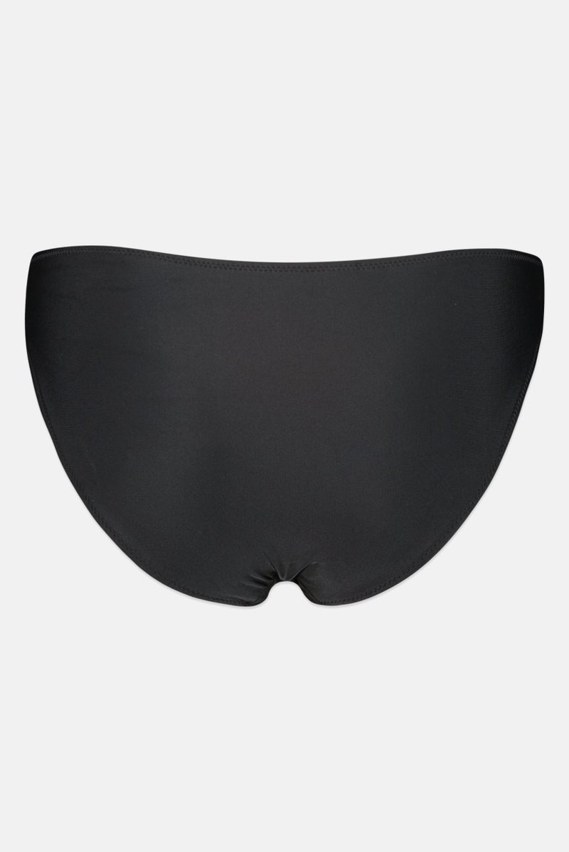 Aerie Women Plain Bikini Bottom, Black  - Image 3