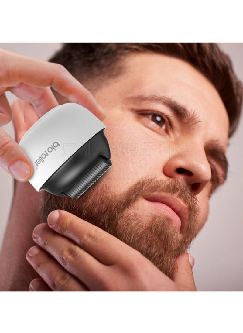 Bio Roller Bio Roller G4 with 1200 Pins Titanium Micro-Needle Roller to Shrink Pores, Brighten Skin Tone and to Promote Hair and Beard Growth (1.5mm)  - Image 2