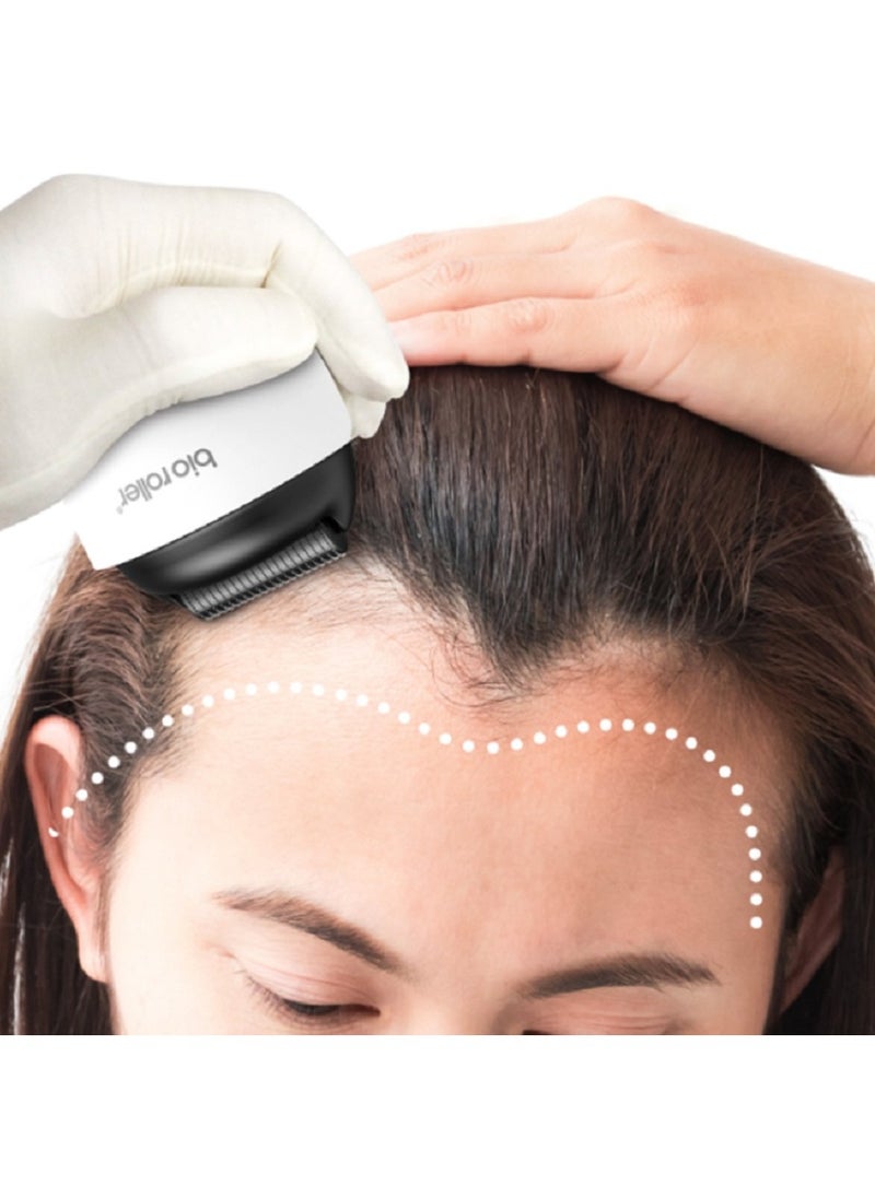 Bio Roller Bio Roller G4 with 1200 Pins Titanium Micro-Needle Roller to Shrink Pores, Brighten Skin Tone and to Promote Hair and Beard Growth (1.5mm)  - Image 5