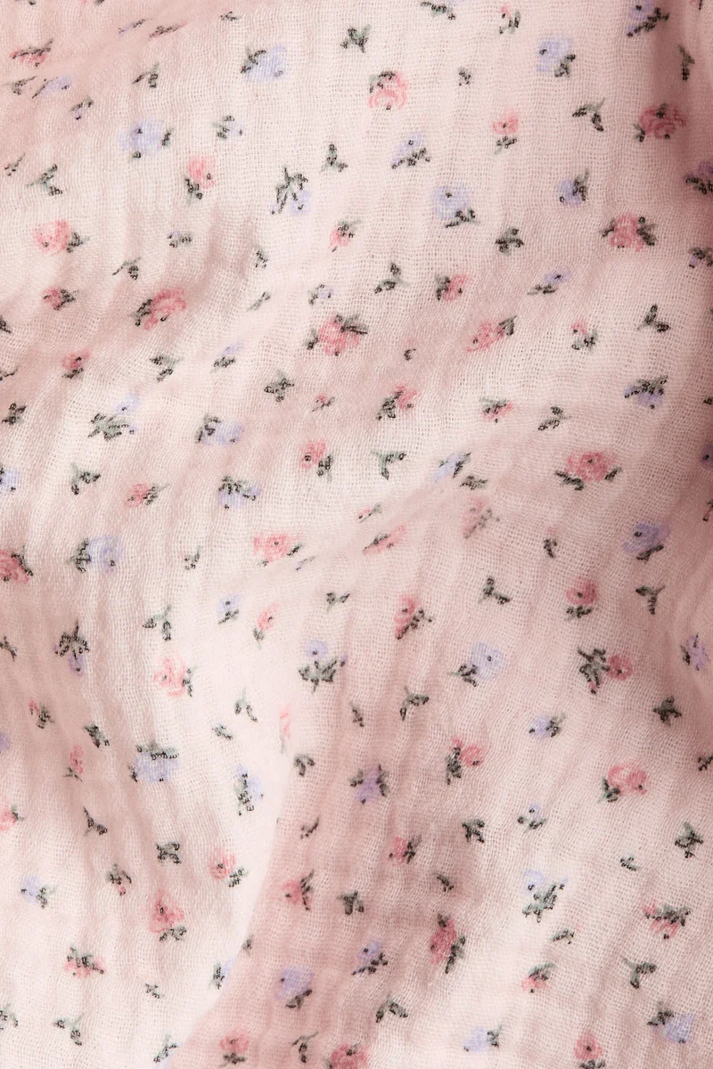 H&M Cotton muslin dress