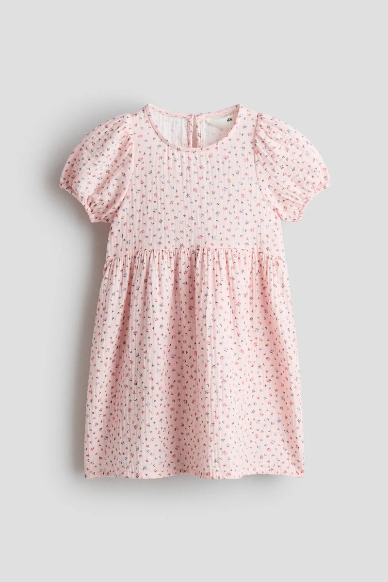 H&M Cotton muslin dress