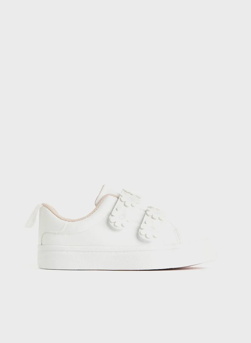H&M Kids Floral Applique Sneakers