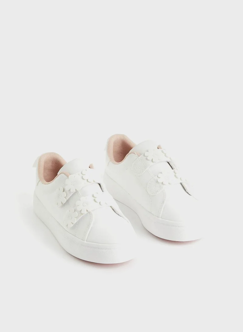 H&M Kids Floral Applique Sneakers