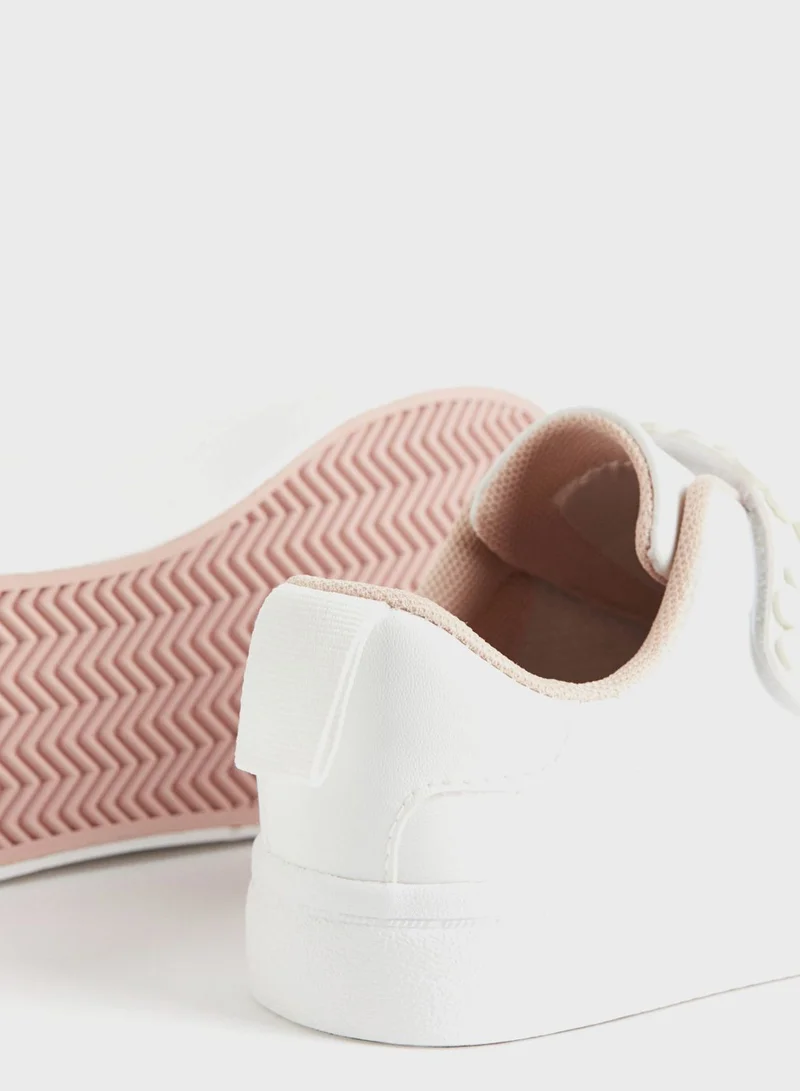 H&M Kids Floral Applique Sneakers