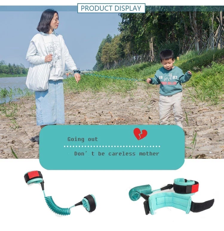 Child Security Products Baby Kids Anti Lost Security Wristband Wiring Harness - Image 4